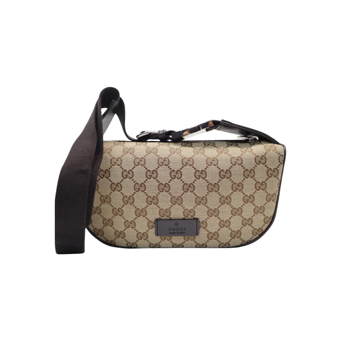 구찌 수프림 자가드 캔버스 힙색 벨트백 크로스백(Gucci GG Supreme Jacquard Canvas Hip Bag) - 1