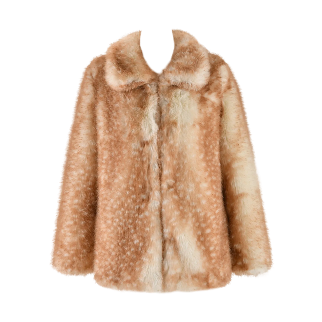 (W) 아이 엠 지아 밤비 퍼 코트 뉴트럴