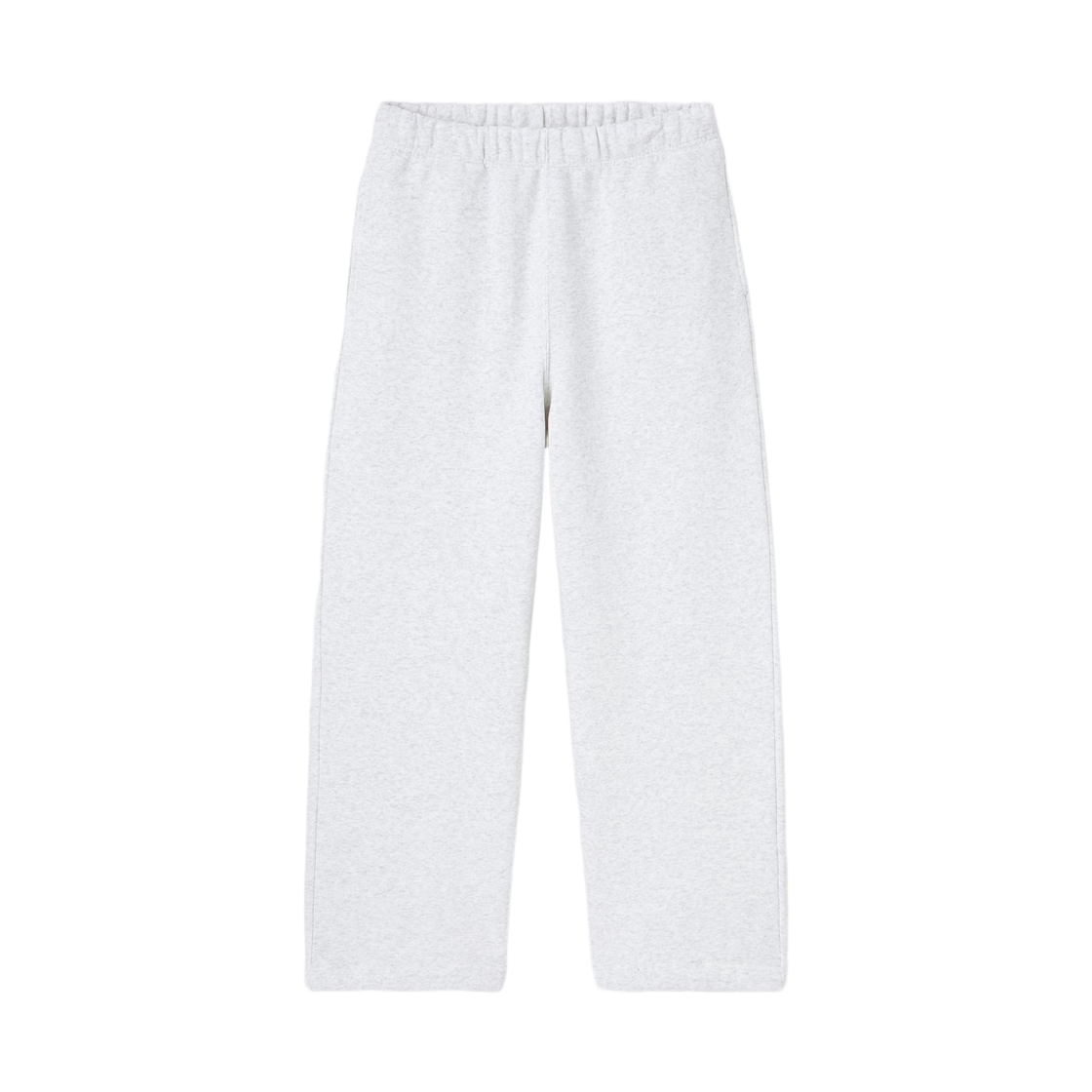 GU 헤비웨이트 스웨트 와이드 스트레이트 팬츠 라이트 그레이(GU Heavyweight Sweat Wide Straight Pants Light Gray) - 1