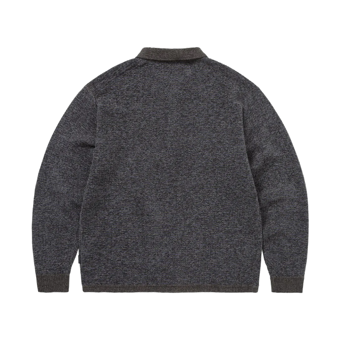 디스이즈네버댓 벨벳 니트 폴로 차콜(Thisisneverthat Velvet Knit Polo Charcoal) - 2