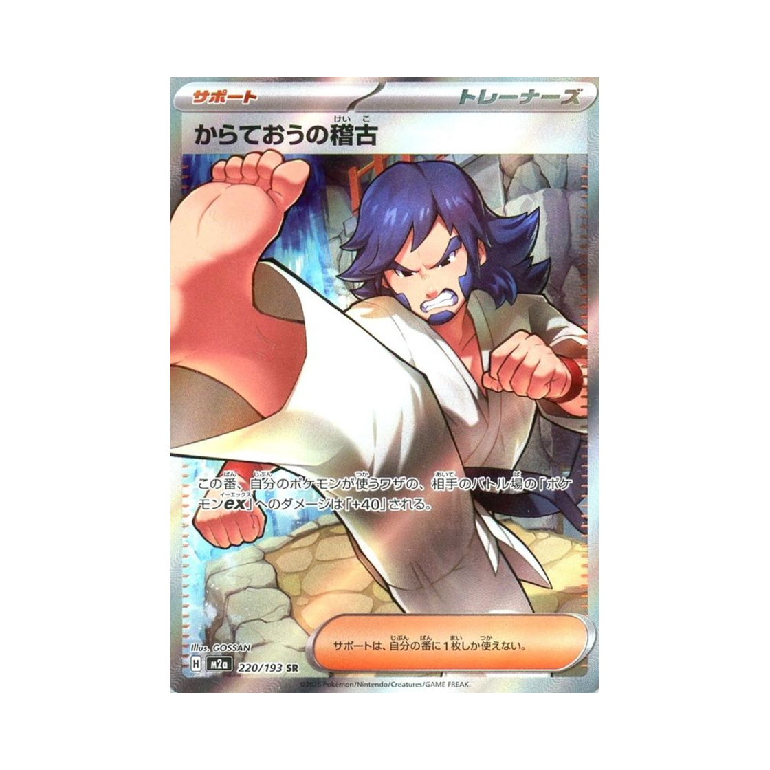 M2A220/193 Pokemon TCG Black Belt's Training SR Mega Dream ex (Japanese Ver.)