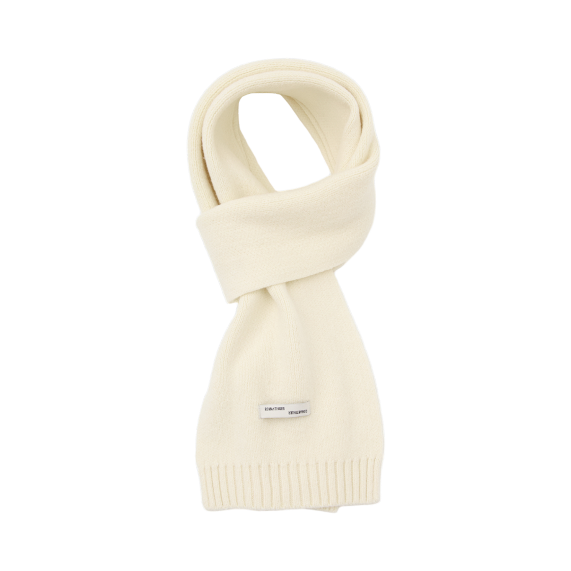 R25W004WSIV ROMANTINUER Washable Soft-Touch Muffler - Ivory
