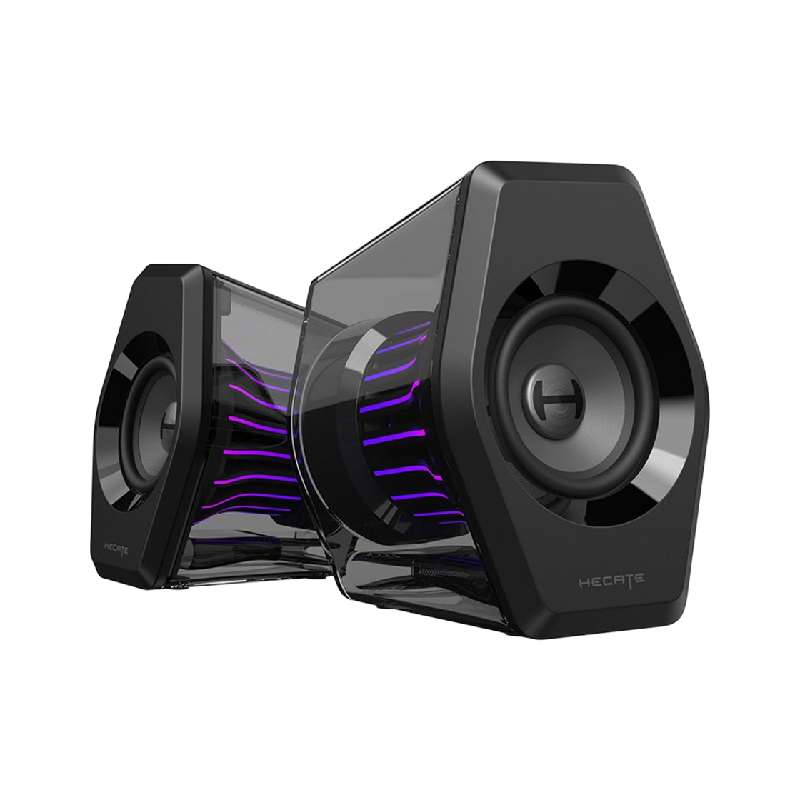 에디파이어 G2000 프로 블루투스 데스크탑 게이밍 스피커 RGB 32W 블랙(EDIFIER G2000 PRO Bluetooth Desktop PC Gaming Speaker with RGB Lighting, 32W, Black)