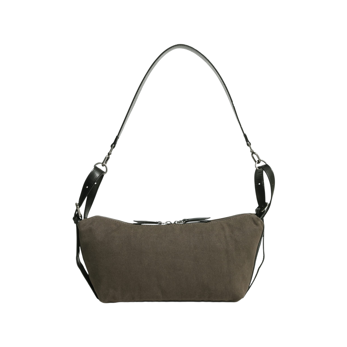 아디다스 벨티드 숄더백 카고 브라운 블랙(Adidas Belted Shoulder Bag Cargo Brown Black) - 2