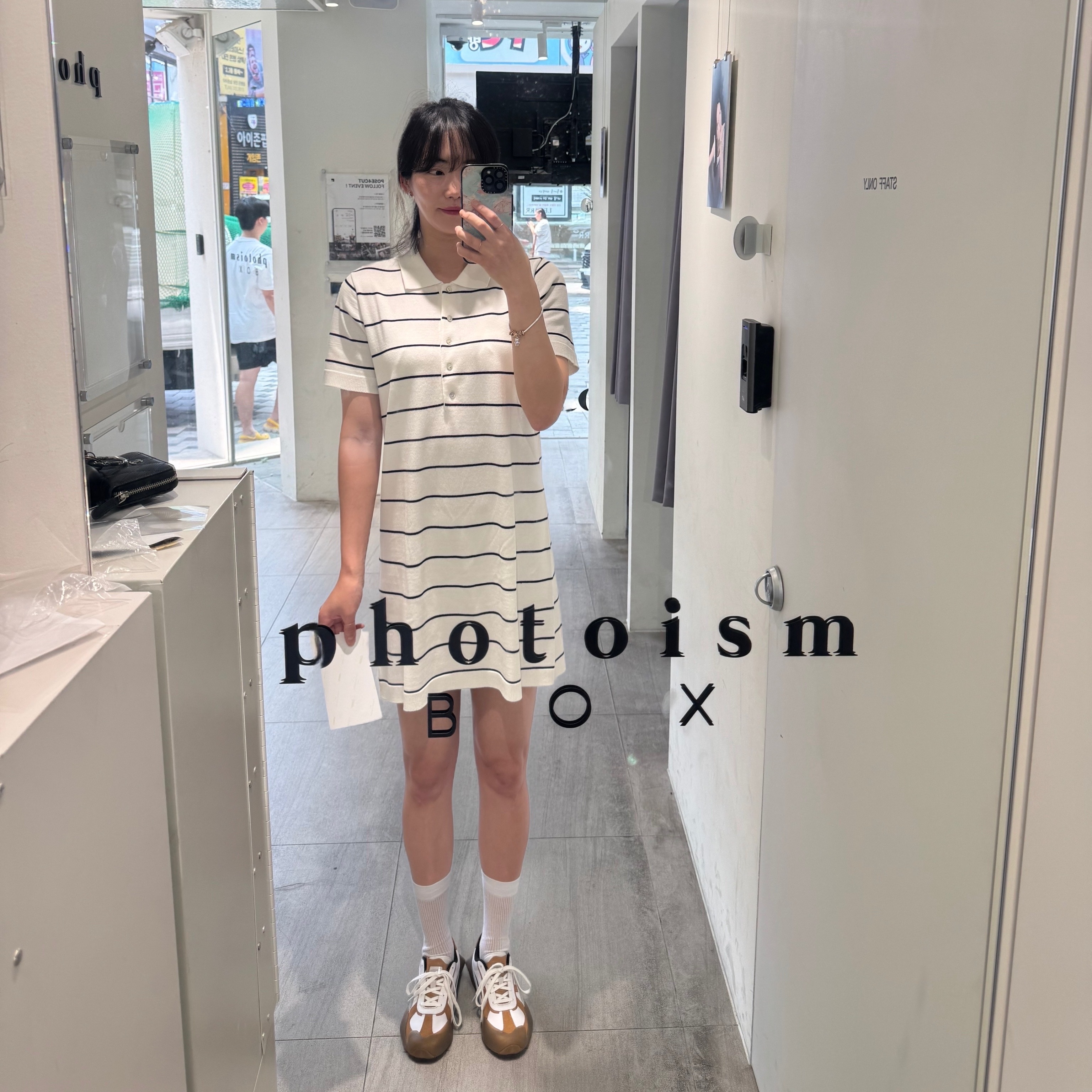 Puma Vaderon White Gum 착용 스타일