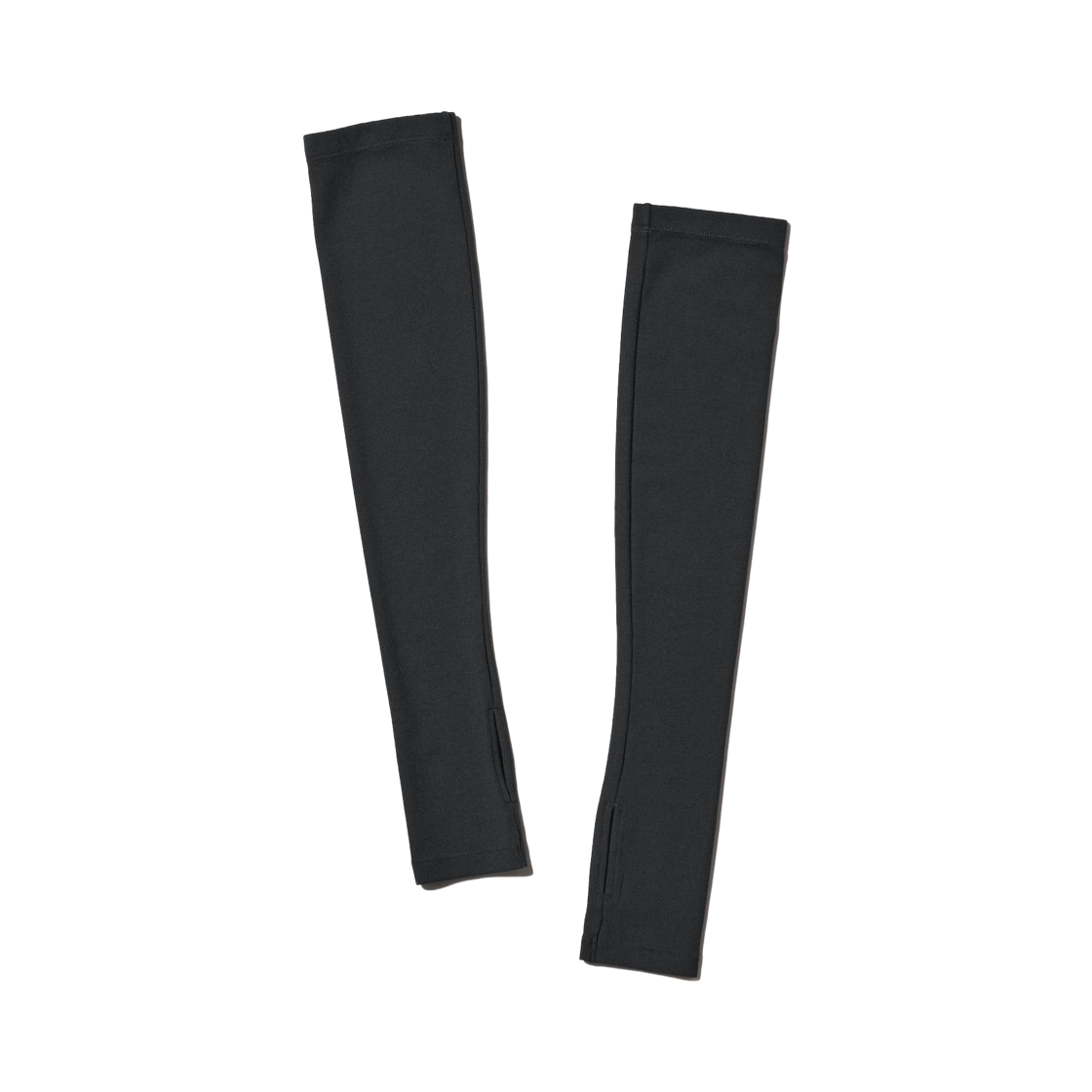 482086-09 Uniqlo UV Protection Rib Arm Cover Black - JP