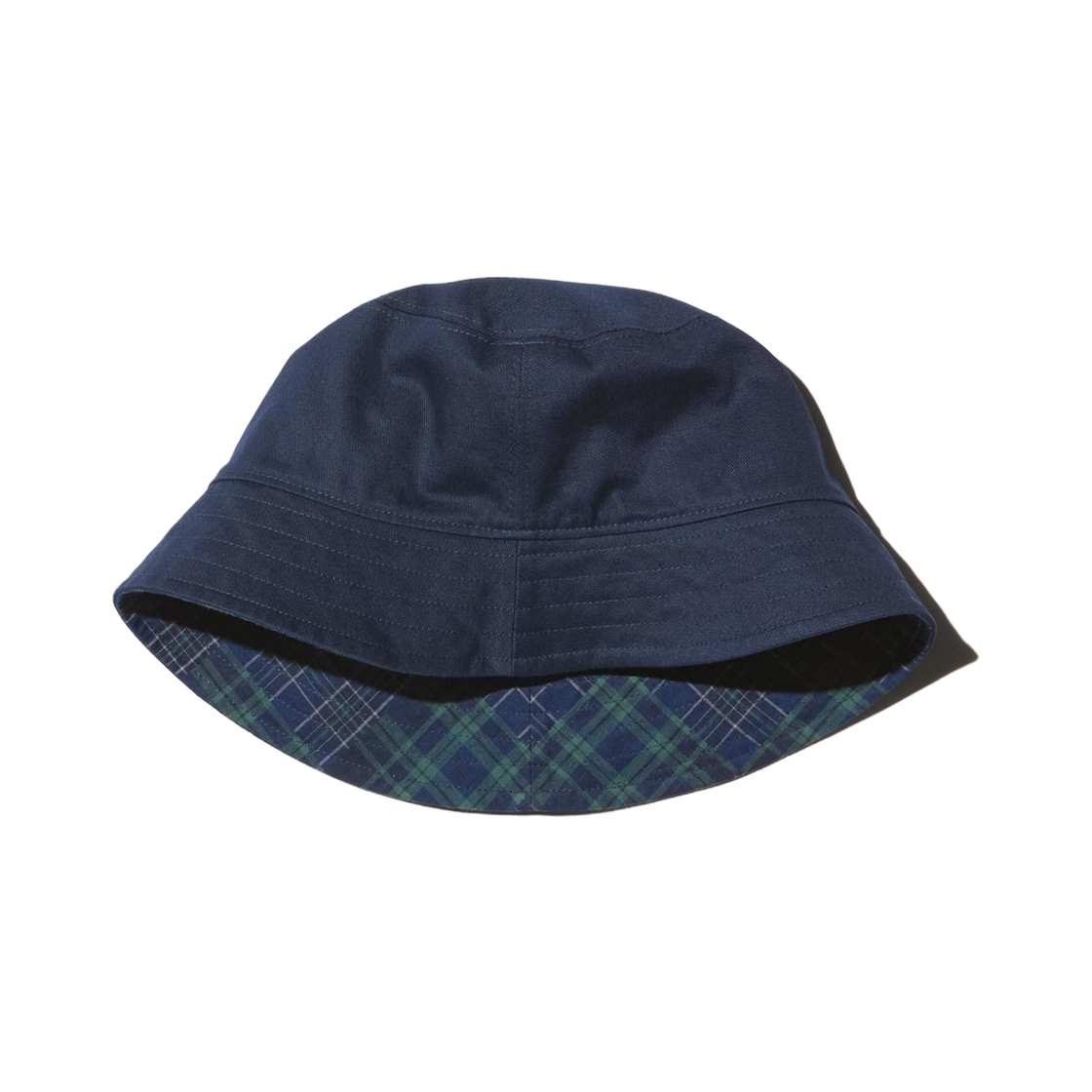 482816-68 Uniqlo UV Cut Reversible Bucket Hat Blue - JP