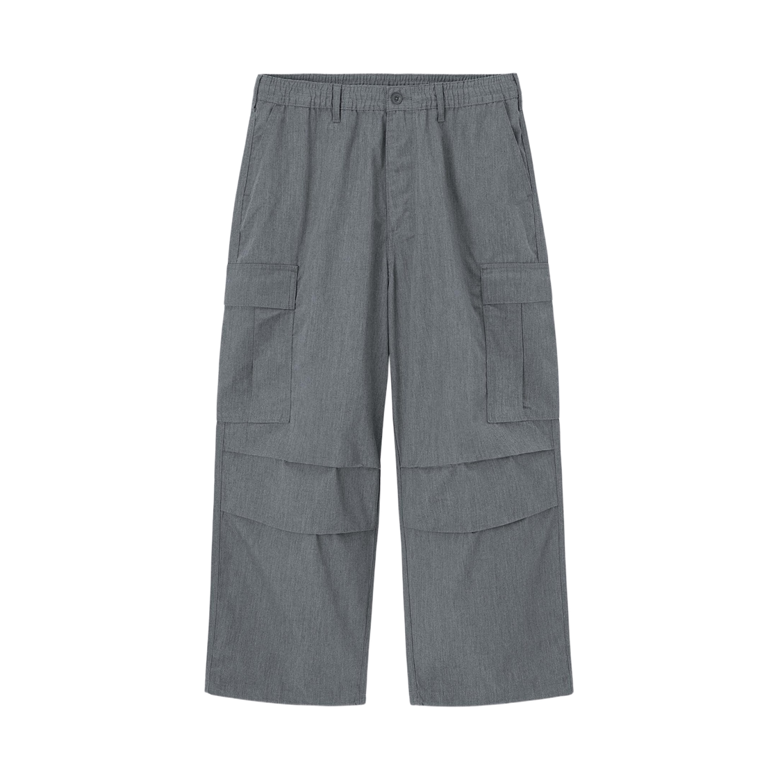 357477-06 GU Super Wide Cargo Pants Gray