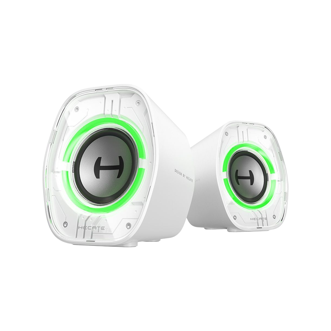 EDF701013 Edifier G1000 II Bluetooth Desktop Gaming Speaker with RGB Lighting, 4W – White