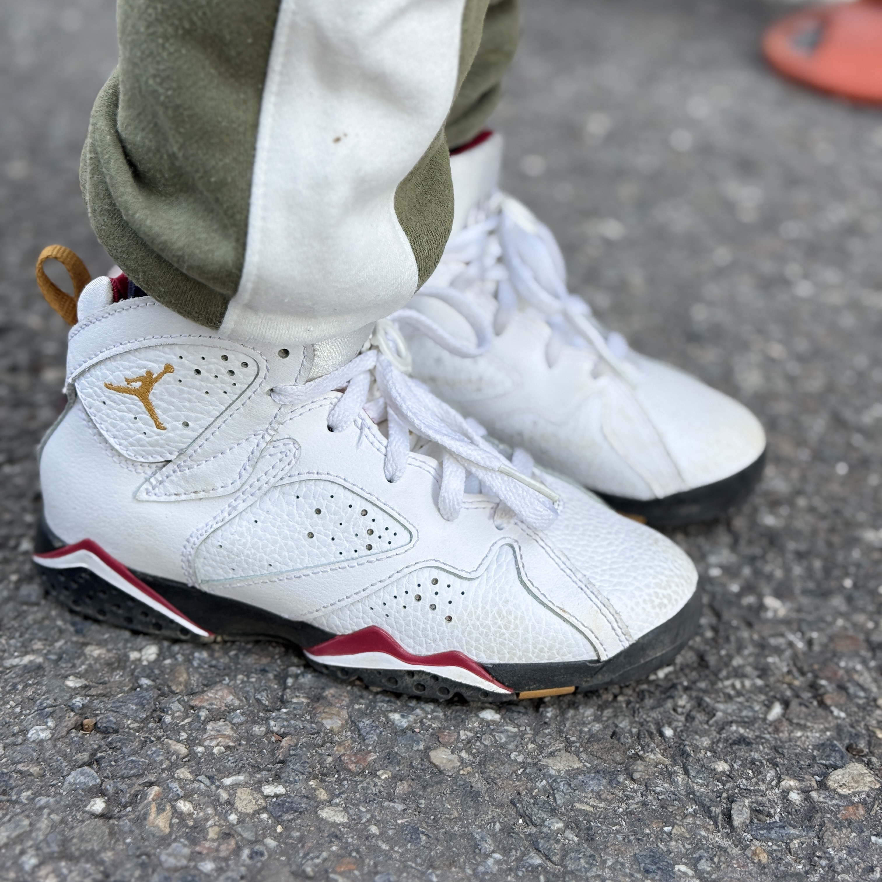 (PS) Jordan 7 Retro Cardinal 2022 착용 스타일