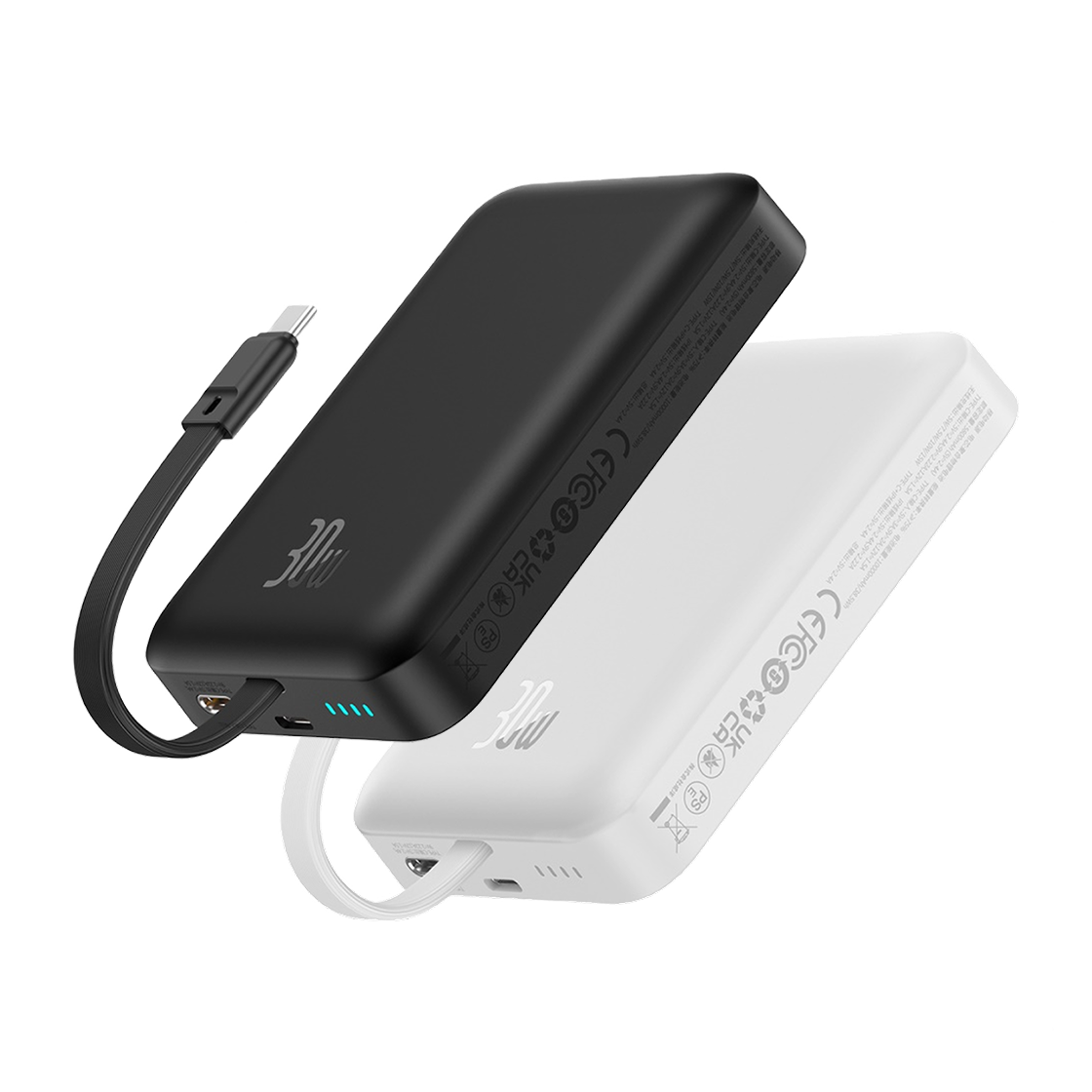 베이스어스 맥세이프 보조배터리 유무선 고속 충전 보조배터리 C타입 30W 10000mAh(BASEUS 30W 3in1 10000mAh)