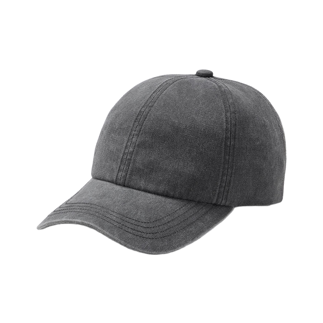 359018-06 GU UV Cut Washed Twill Cap Gray