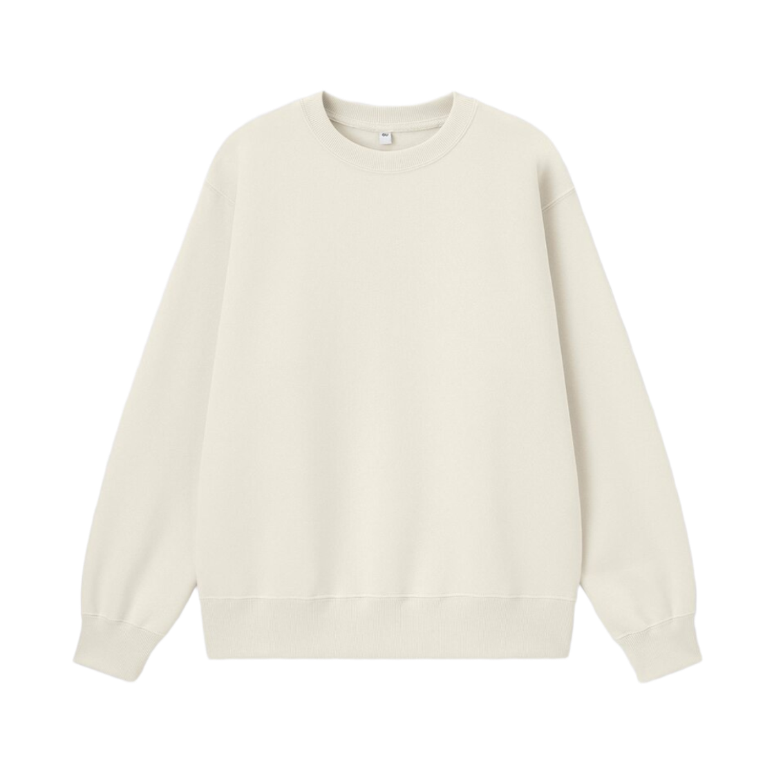 357541-30 GU Heavy Weight Pullover Sweatshirt Natural