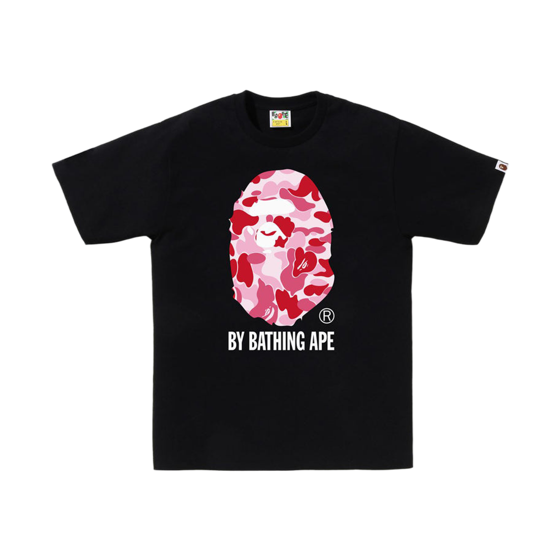 - BAPE ABC Camo By Bathing Ape T-Shirt Black Pink