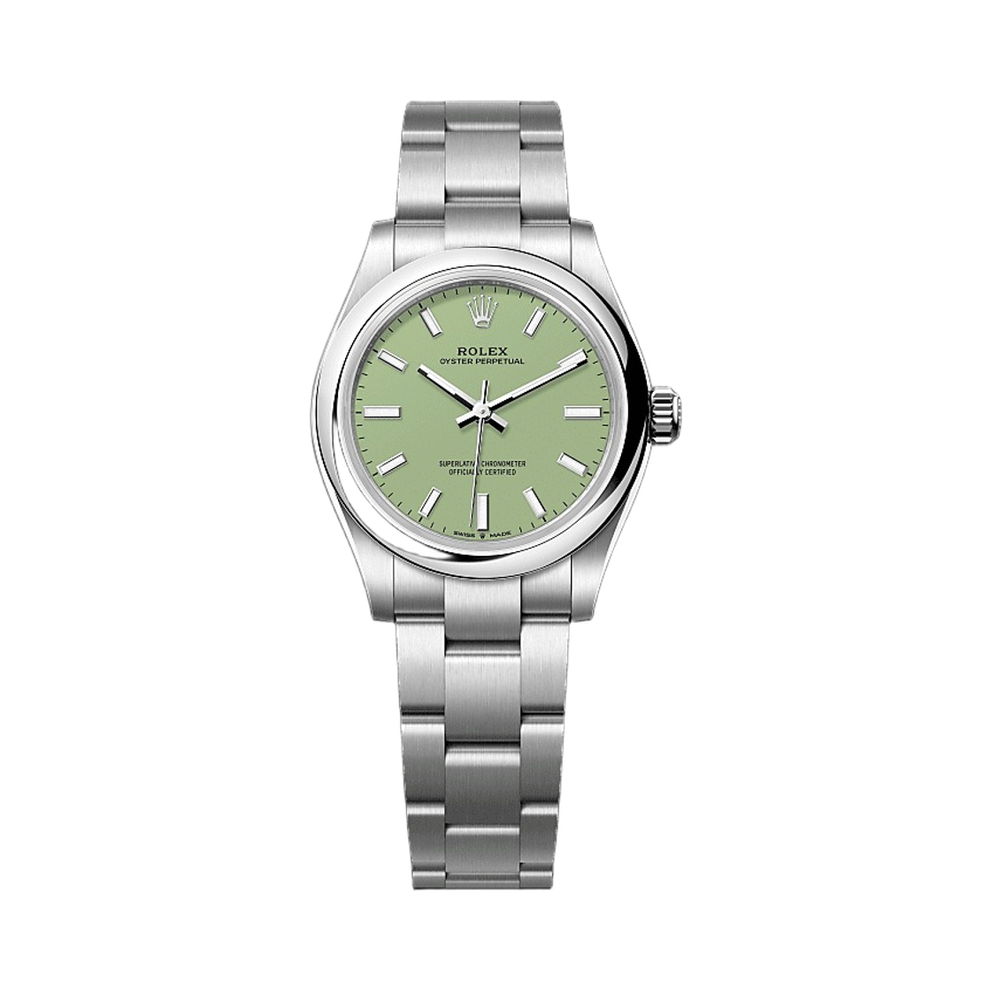 롤렉스 오이스터 퍼페추얼 31mm 277200 피스타치오 오이스터(Rolex Oyster Perpetual 31mm 277200 Pistachio Oyster)