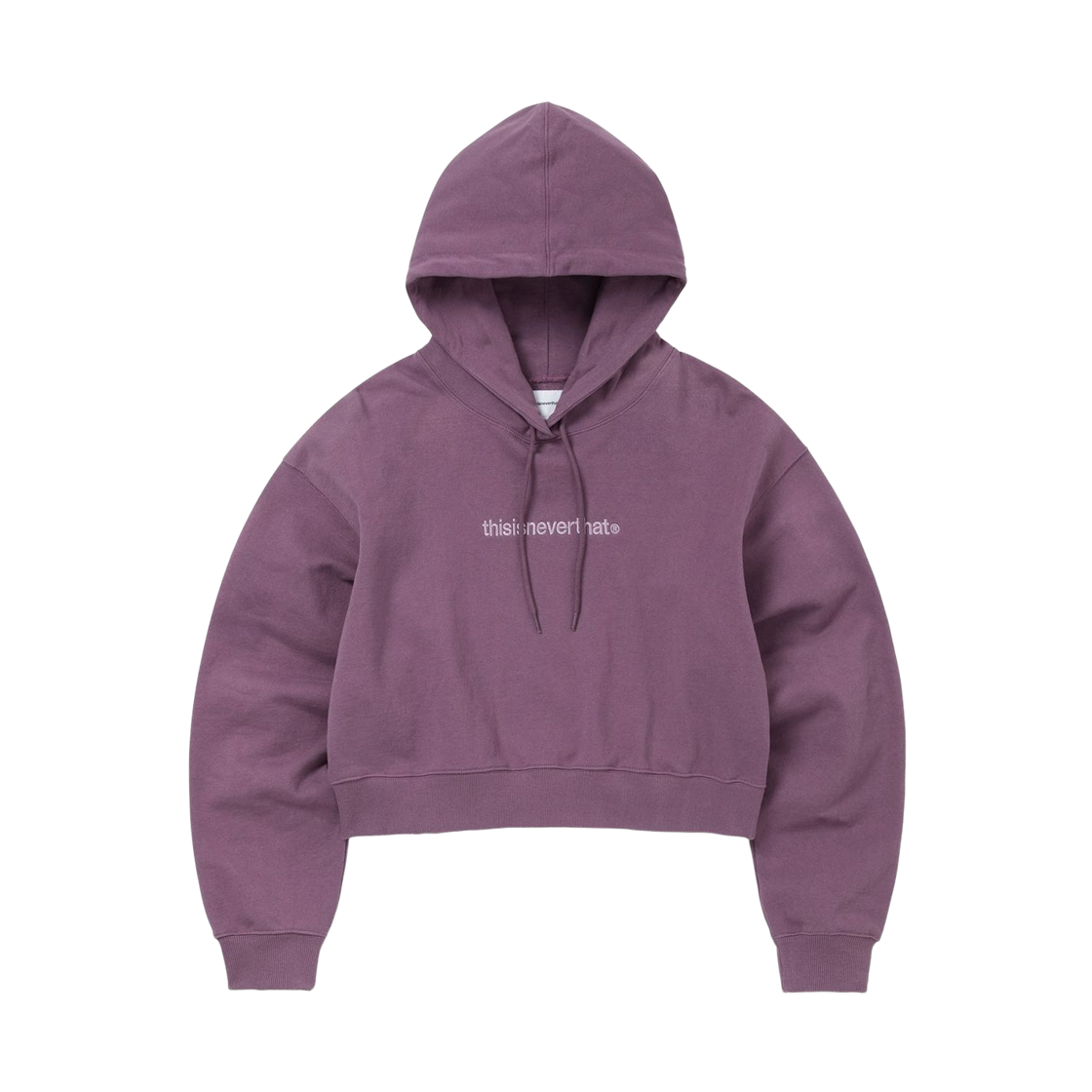 (W) 디스이즈네버댓 로고 후드 마룬((W) Thisisneverthat Logo Hoodie Maroon) - 1