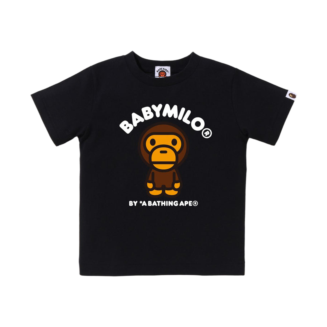 - (Kids) BAPE Baby Milo T-Shirt Black