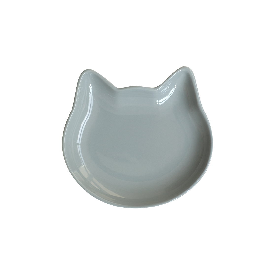 [3% 적립] 미노항 코리아 도자기 미니 냥 접시 그레이([3% 적립] MINOHAN KOREA MINI NEKO PORCELAIN PLATE GREY)