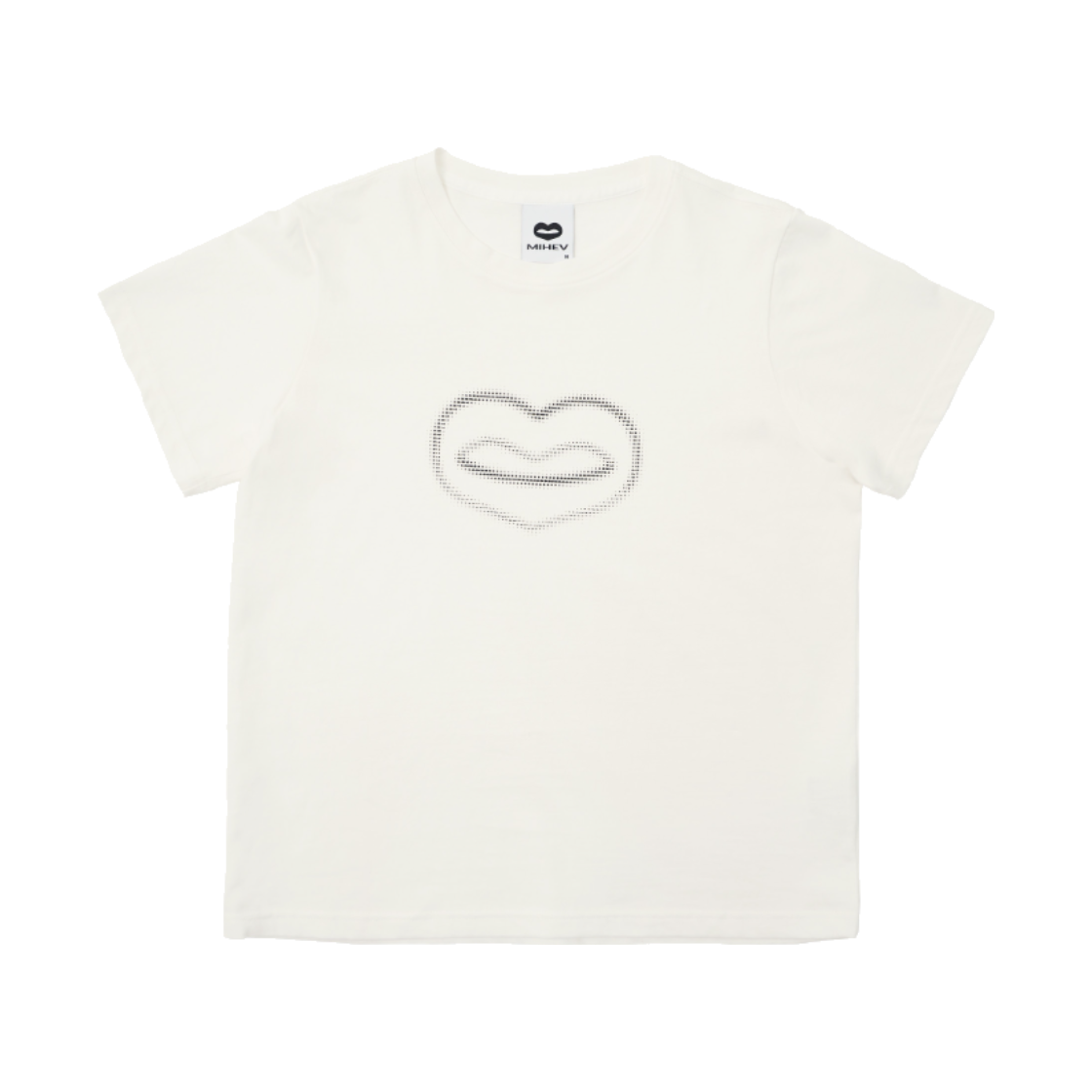 2EAT005W mihev Graphic Symbol T-Shirt White