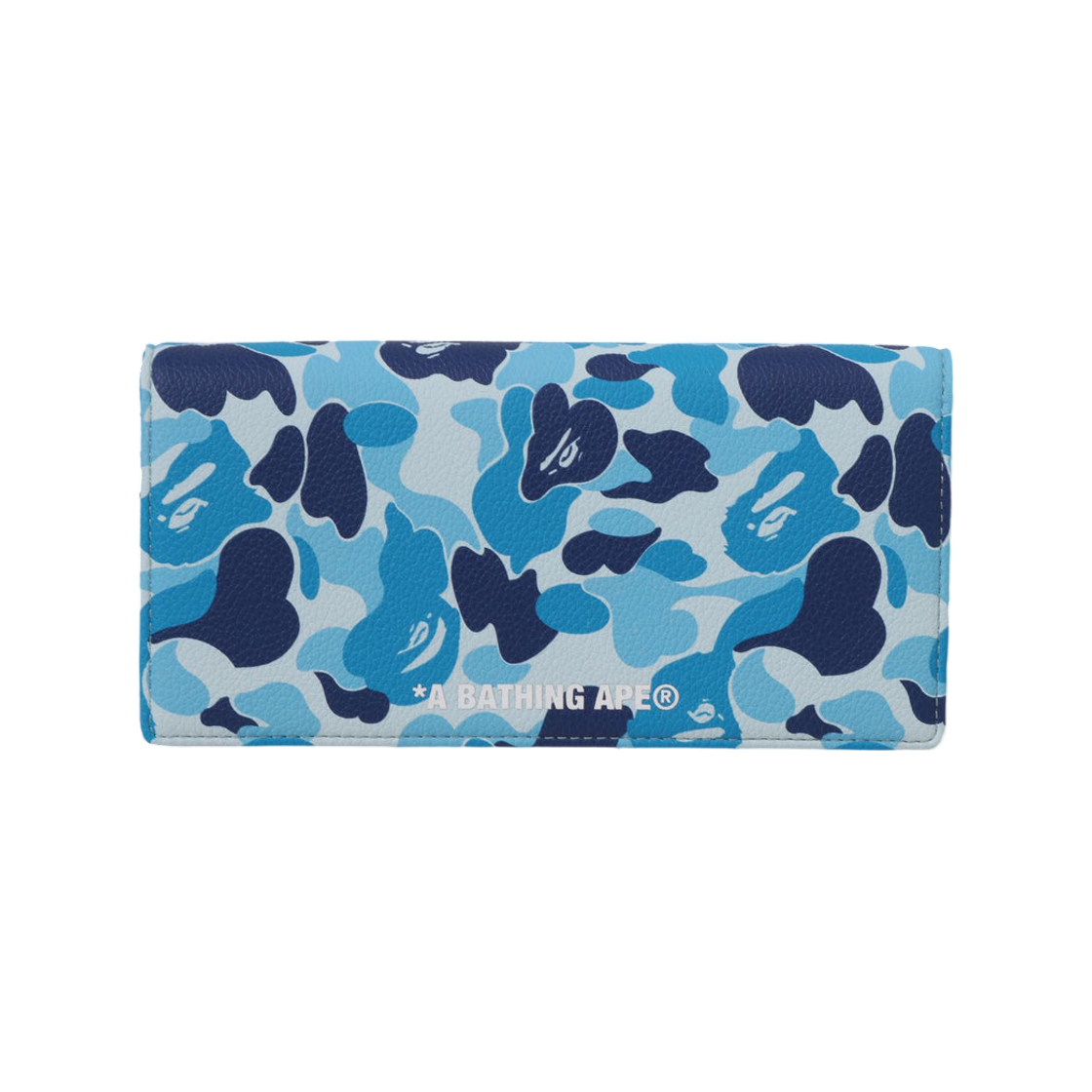 베이프 ABC 카모 롱 월렛 블루(BAPE ABC Camo Long Wallet Blue)