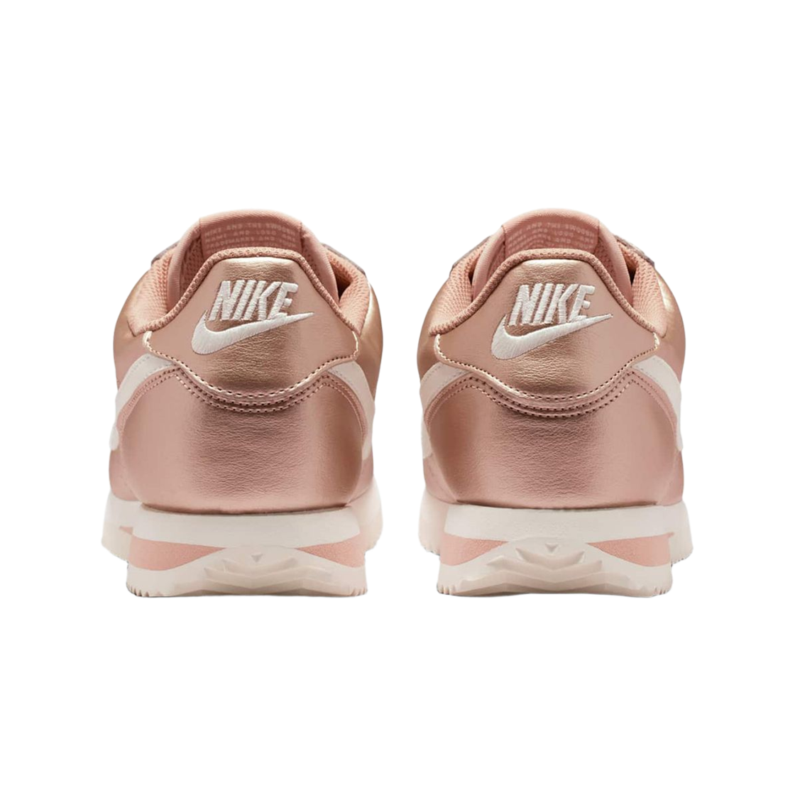 (W) 나이키 코르테즈 메탈릭 레드 브론즈 로즈 위스퍼((W) Nike Cortez Metallic Red Bronze Rose Whisper) - 3
