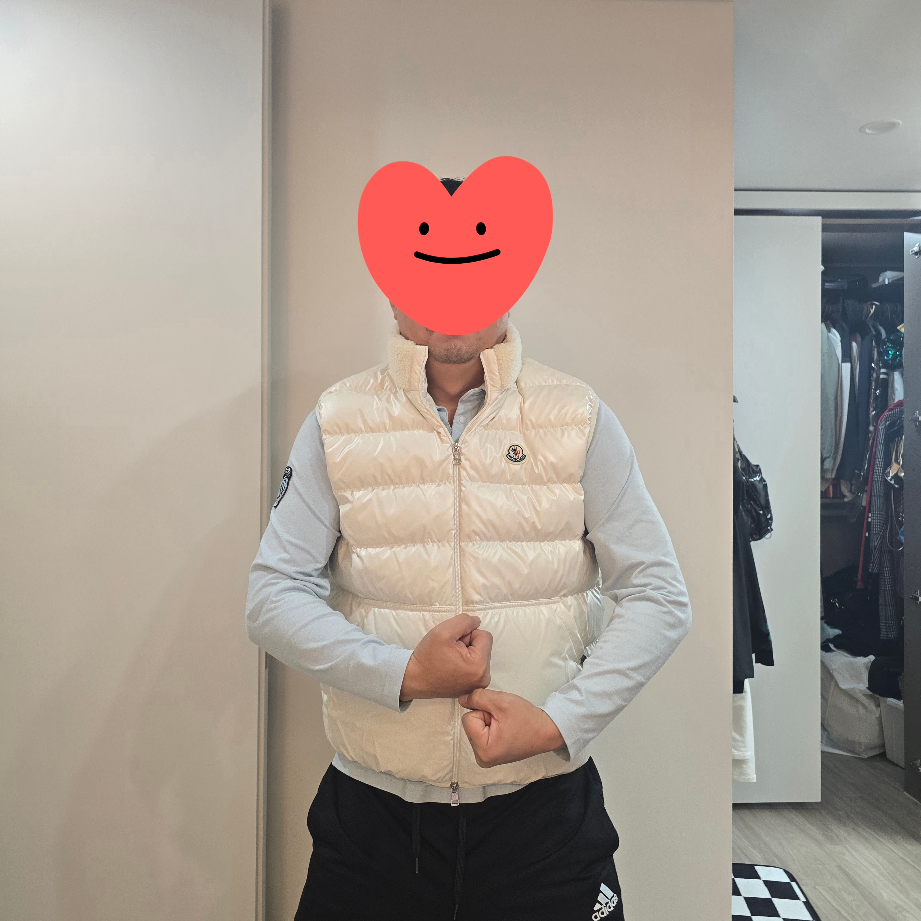 Moncler Timur Bomber Jacket With Inner Gilet Night Blue - 23FW 착용 스타일 - 1