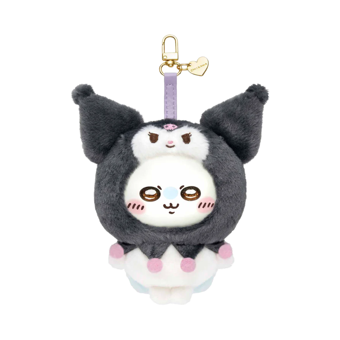 치이카와 x 산리오 캐릭터즈 키라메코 모몽가 쿠로미(Chiikawa x Sanrio Characters Kiramekko Momonga Kuromi)