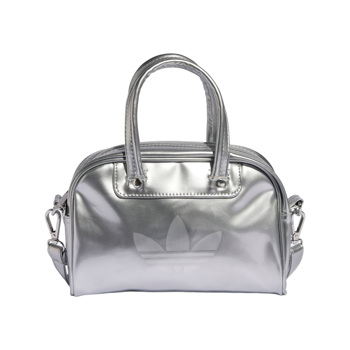 아디다스 아디컬러 미니 볼링백 실버 메탈릭(Adidas Adicolor Mini Bowling Bag Silver Metallic) - 1