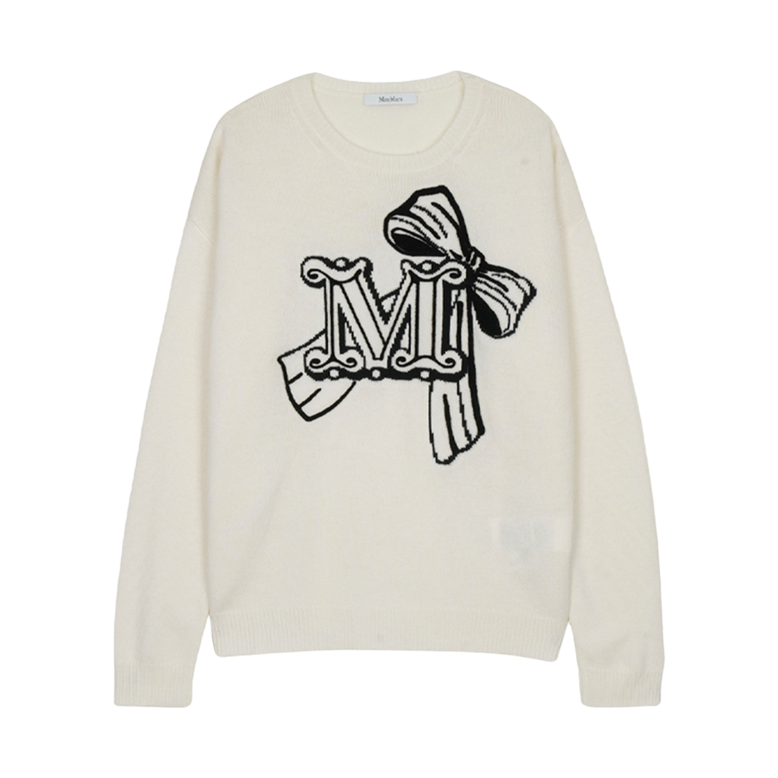 2521366011600-008 (W) Max Mara Zurlo Wool Sweater White