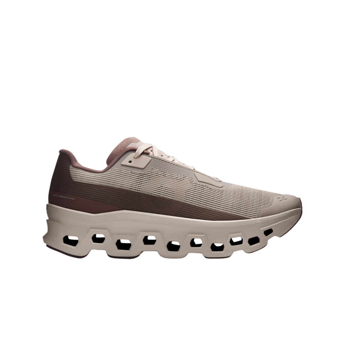 (W) 온 러닝 클라우드몬스터 보이드 포그 펄((W) On Running Cloudmonster Void Fog Pearl) - 1