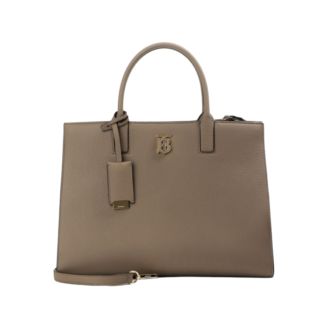 8072503 Burberry Small Frances Bag Light Saddle Brown