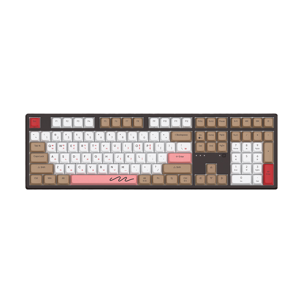 AKN10BT ABKO AKN10BT Half grain size 8K rapid trigger contactless keyboard chocolate 45g