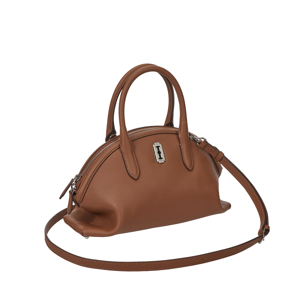 분크 하프문 커브 토트 미듐 카멜(vunque Halfmoon Curve Tote M Camel)