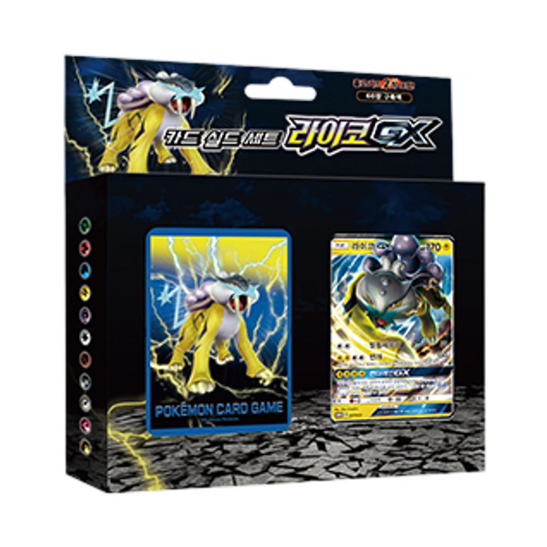 - Pokemon TCG Sun & Moon Card shield Set Raikou GX Box (Korean Ver.)