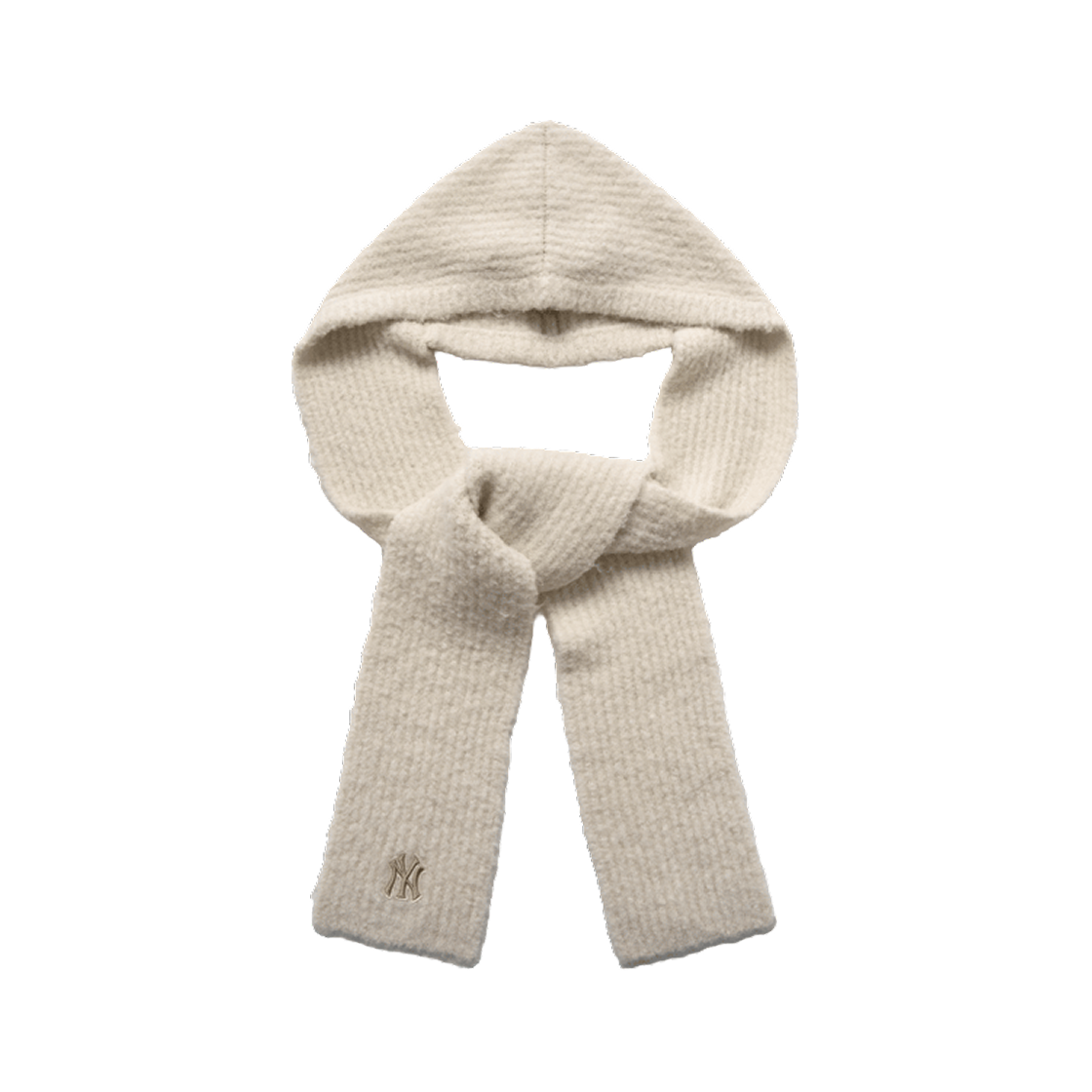 MLB 부클 스카프 발라클라바 뉴욕 양키스 크림(MLB Bouclé Scarf Balaclava New York Yankees Cream) - 1