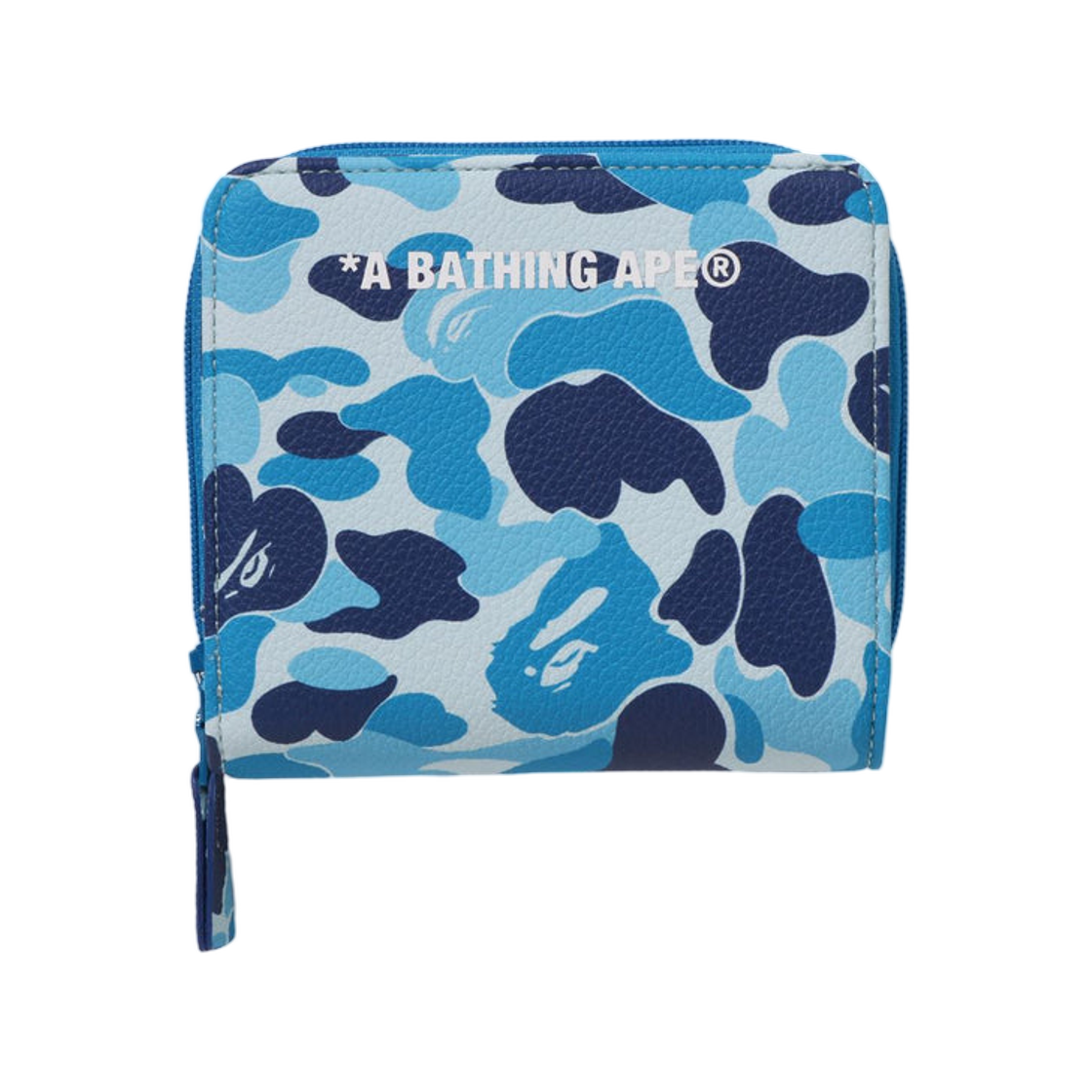 - BAPE ABC Camo Mini Wallet Blue