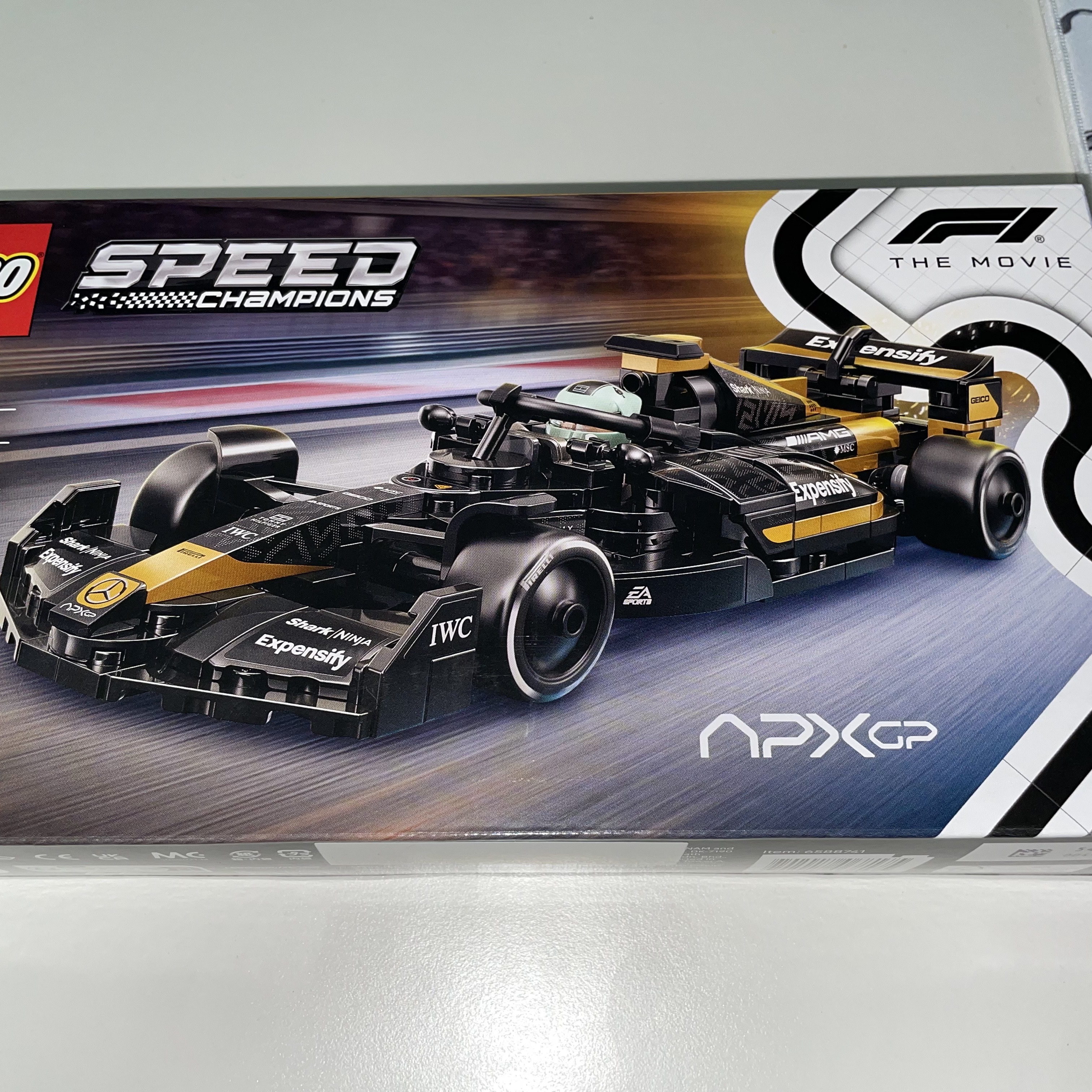Lego Speed Champions APXGP Team Race Car from F1 The Movie 착용 스타일 - 1
