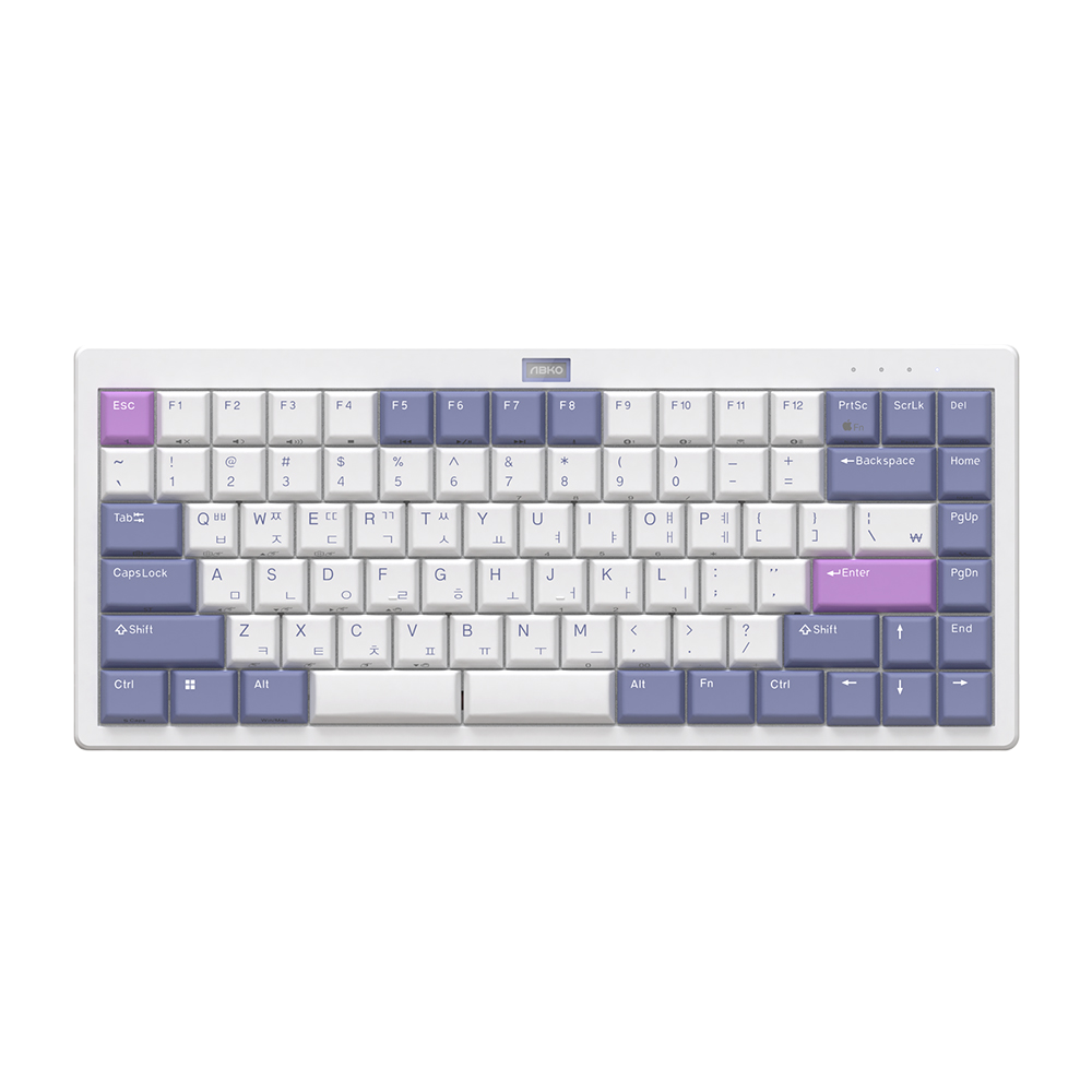 LKN84BT ABKO LKN84BT 8K Low Profile Slim Wired/Wireless Bluetooth rapid trigger contactless keyboard