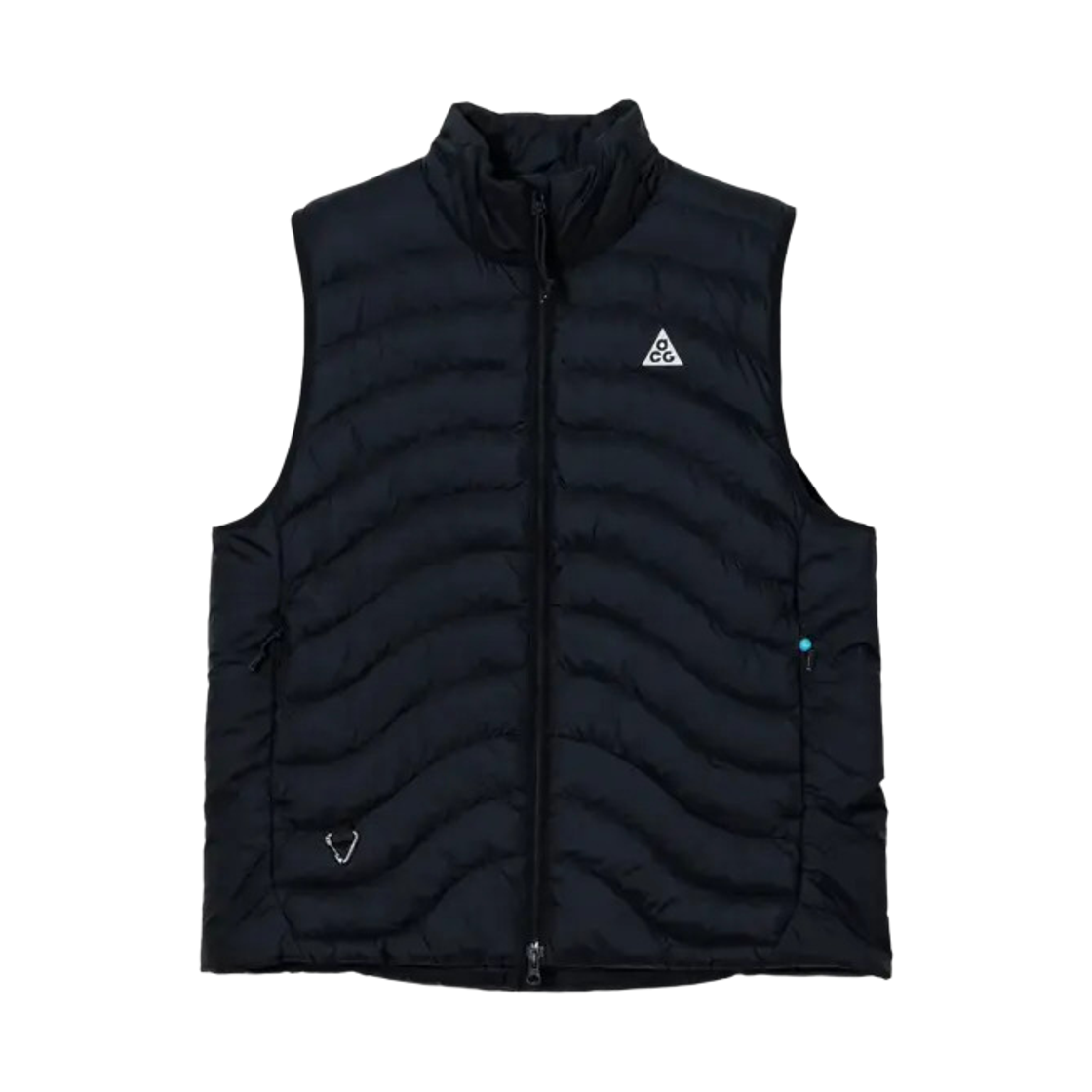 (W) 나이키 ACG 라바 플로우 써마핏 ADV 질레 블랙 서밋 화이트 - 아시아((W) Nike ACG Lava Flow Therma-Fit ADV Gilet Black Summit White - Asia)