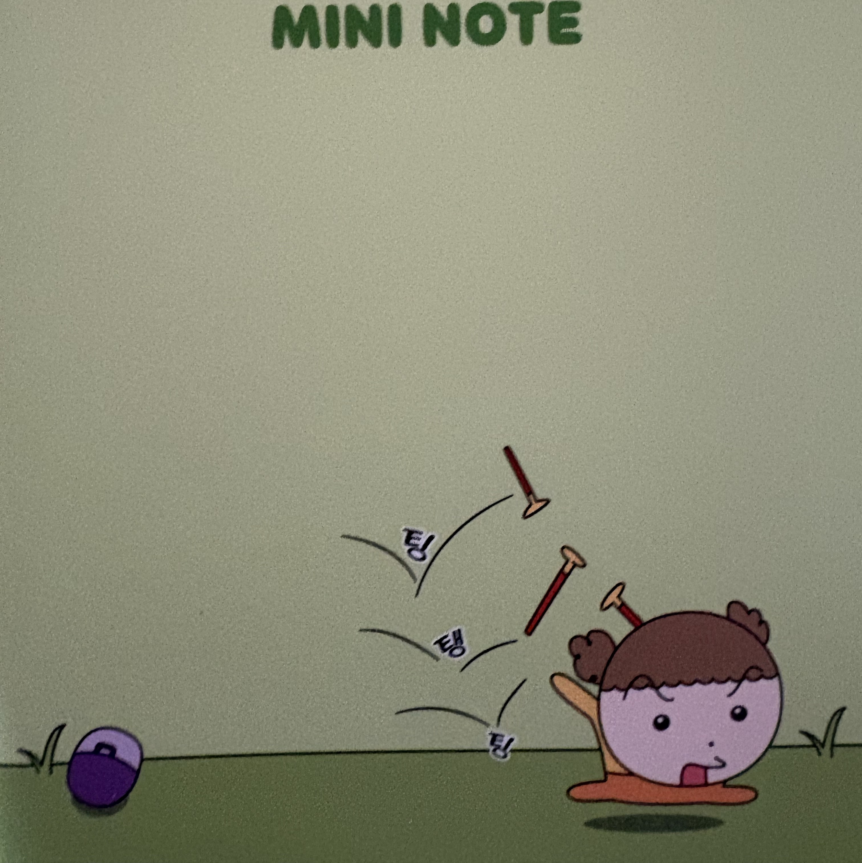 Maru is a Puppy Mini Note Yongameui Segae 착용 스타일