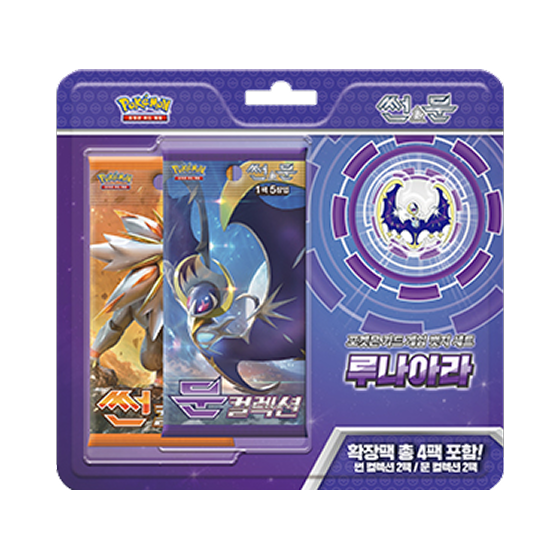 포켓몬 TCG 썬&문 뱃지 세트 루나아라 박스 (한글판)(Pokemon TCG Sun & Moon badge Set Lunala Box (Korean Ver.)) - 1