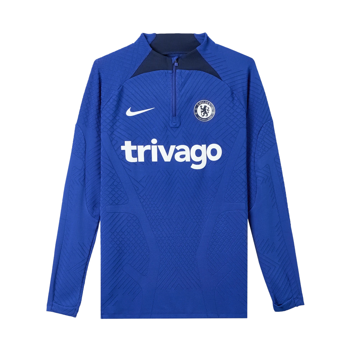 나이키 첼시 FC 스트라이크 엘리트 ADV 풋볼 드릴 탑 러쉬 블루 화이트 (DJ8472-496) (논 마킹 버전)(Nike Chelsea FC Strike Elite ADV Football Drill Top Rush Blue White (DJ8472-496) (Non Marking Ver.))