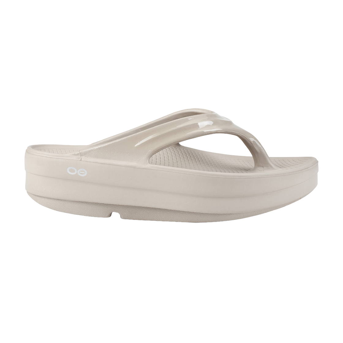 UPSO6G410S1 OOFOS Oomega Light Sepia Unisex Flip-Flops