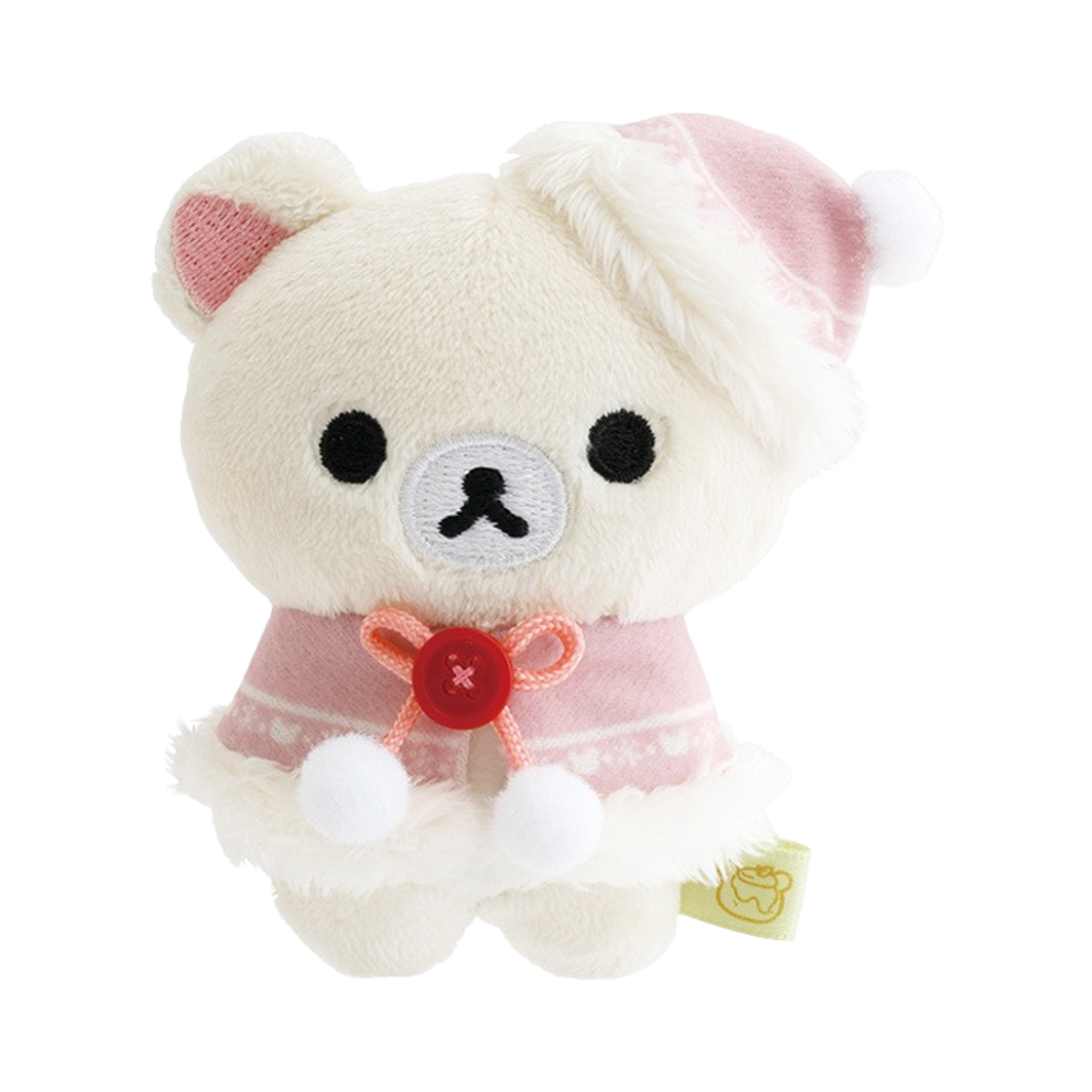 산엑스 리락쿠마 허니 포레스트 크리스마스 테노리 플러시 코리락쿠마(San-X Rilakkuma Honey Forest Christmas Tenori Plush Korilakkuma)