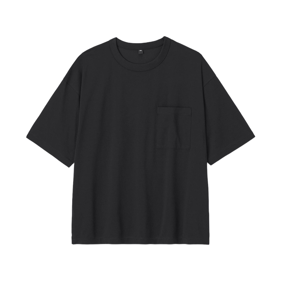 359538-09 GU Dry Boxy T-Shirt Five Quarter Black