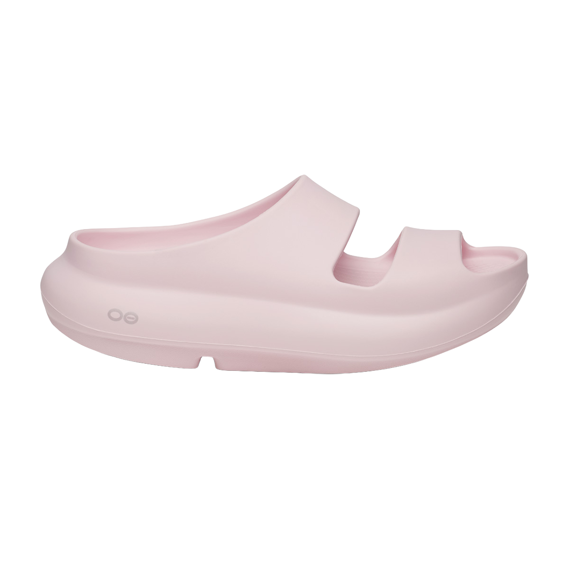 우포스 Ooyea 연핑크 남여공용 슬라이드(OOFOS Ooyea Light Pink Unisex Slides)