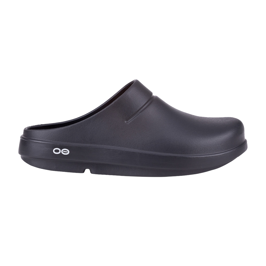 우포스 Oocloog 블랙 남여공용 클로그(OOFOS Oocloog Black Unisex Clogs)