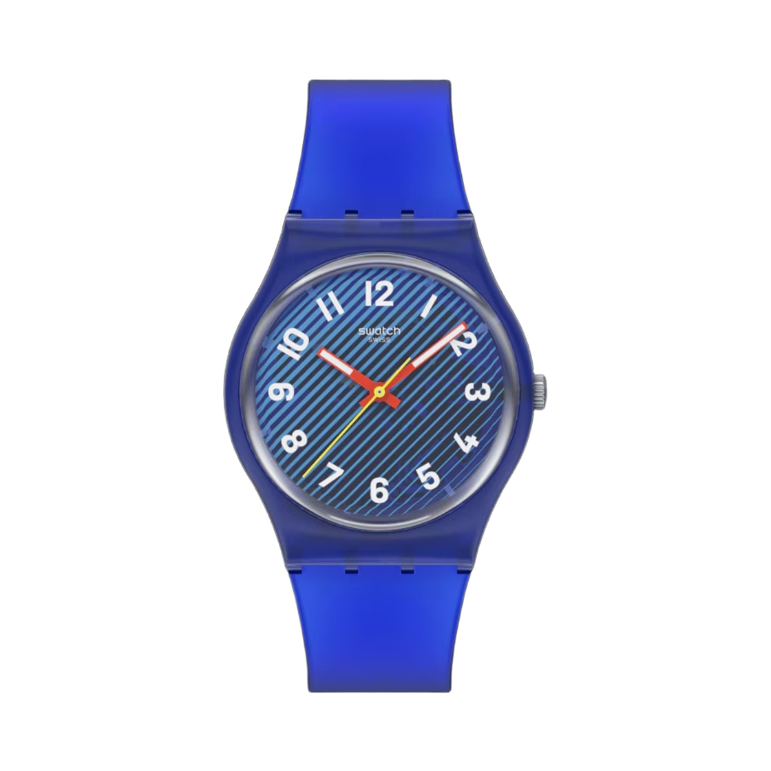 SO28S107 Swatch Essentials Wavelengths of Water 34mm Quartz Blue