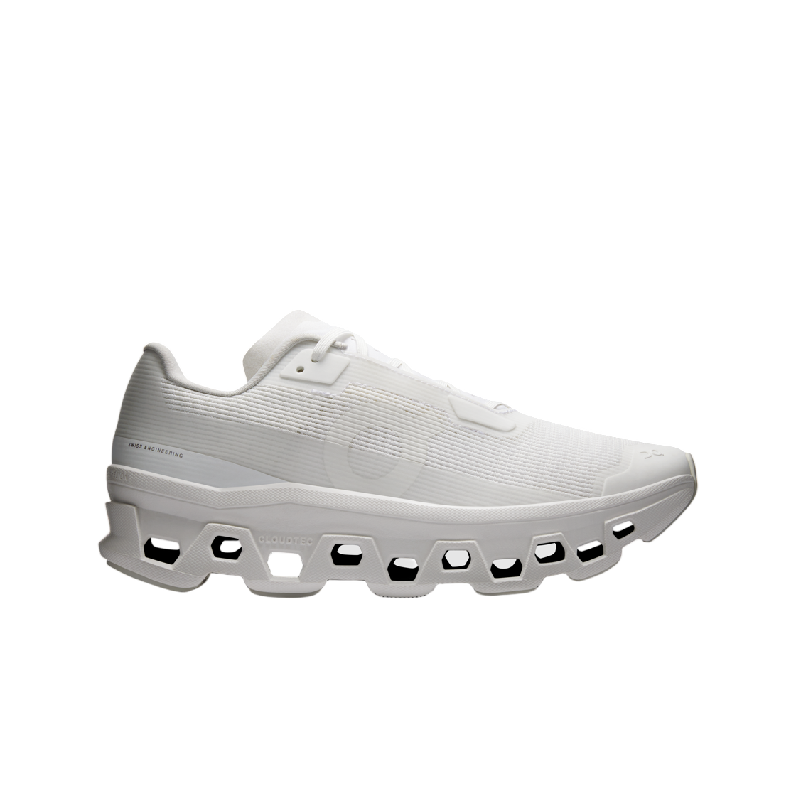(W) 온 러닝 클라우드몬스터 보이드 화이트 화이트((W) On Running Cloudmonster Void White White)