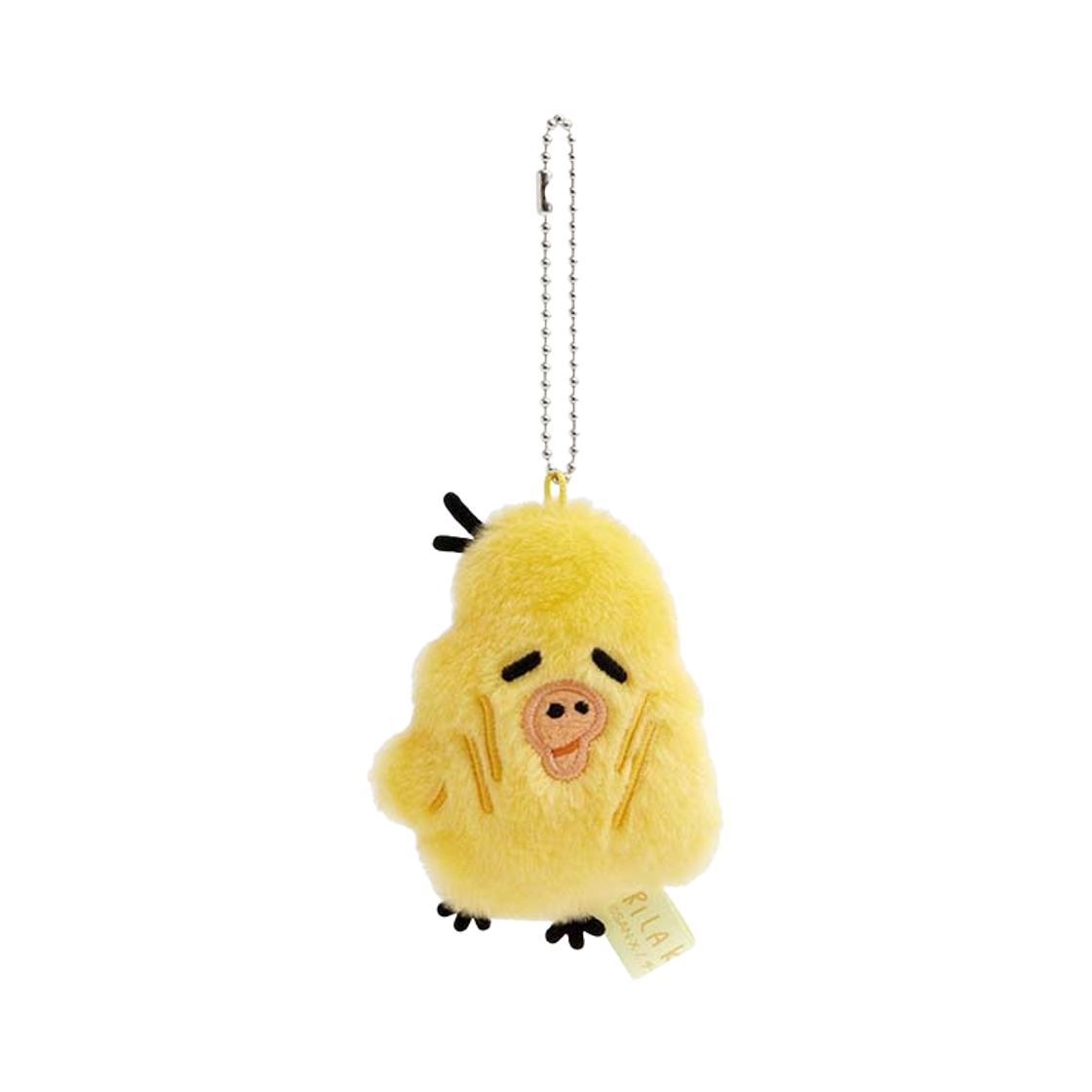 산엑스 리락쿠마 스테이 위드 미 키링 키이로이토리(San-X Rilakkuma Stay with Me Keyring Kiiroitori)